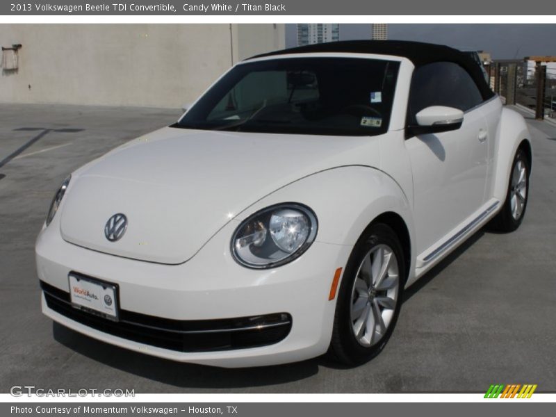 Candy White / Titan Black 2013 Volkswagen Beetle TDI Convertible