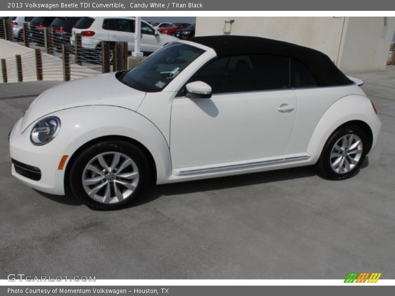 Candy White / Titan Black 2013 Volkswagen Beetle TDI Convertible