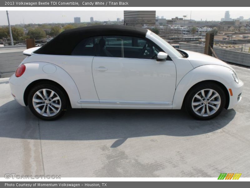 Candy White / Titan Black 2013 Volkswagen Beetle TDI Convertible