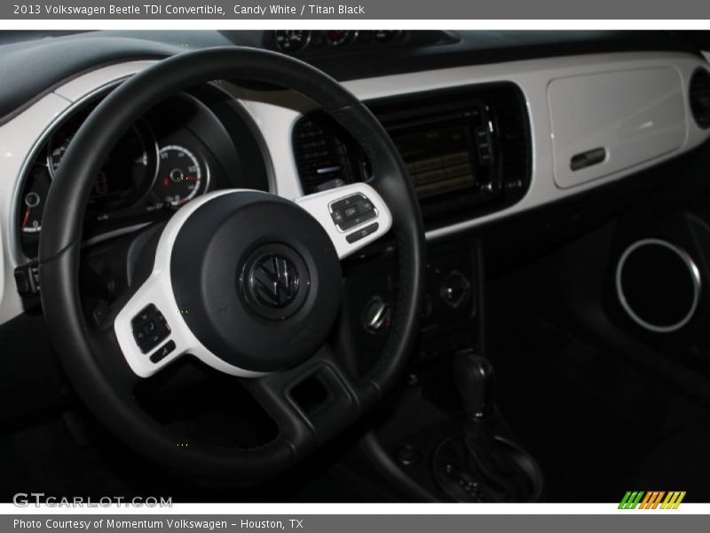 Candy White / Titan Black 2013 Volkswagen Beetle TDI Convertible