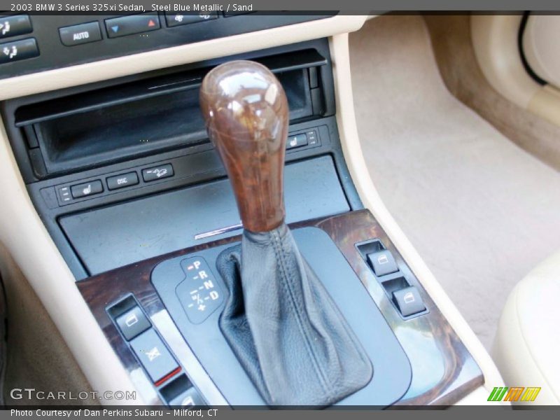 Steel Blue Metallic / Sand 2003 BMW 3 Series 325xi Sedan