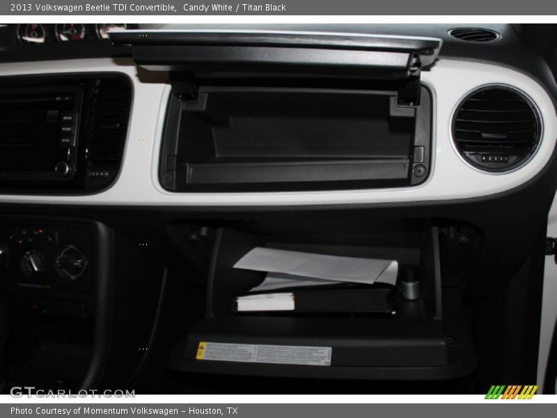 Candy White / Titan Black 2013 Volkswagen Beetle TDI Convertible