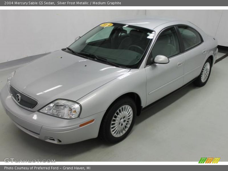 Silver Frost Metallic / Medium Graphite 2004 Mercury Sable GS Sedan