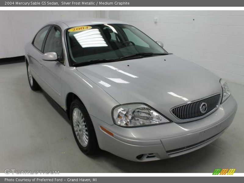 Silver Frost Metallic / Medium Graphite 2004 Mercury Sable GS Sedan