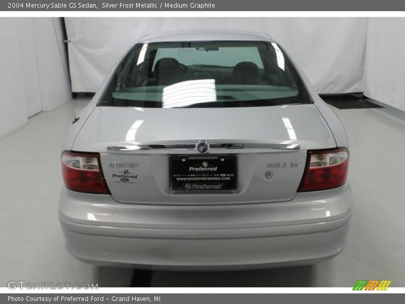Silver Frost Metallic / Medium Graphite 2004 Mercury Sable GS Sedan