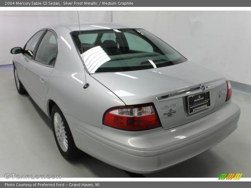 Silver Frost Metallic / Medium Graphite 2004 Mercury Sable GS Sedan