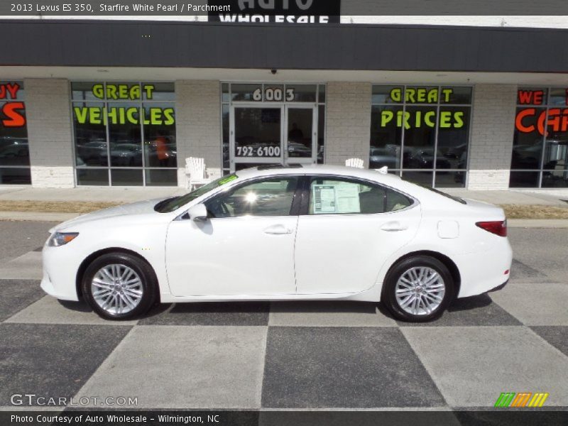 Starfire White Pearl / Parchment 2013 Lexus ES 350