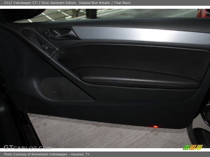 Shadow Blue Metallic / Titan Black 2012 Volkswagen GTI 2 Door Autobahn Edition