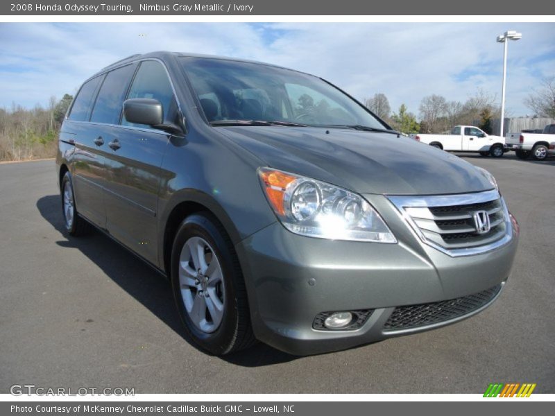 Nimbus Gray Metallic / Ivory 2008 Honda Odyssey Touring