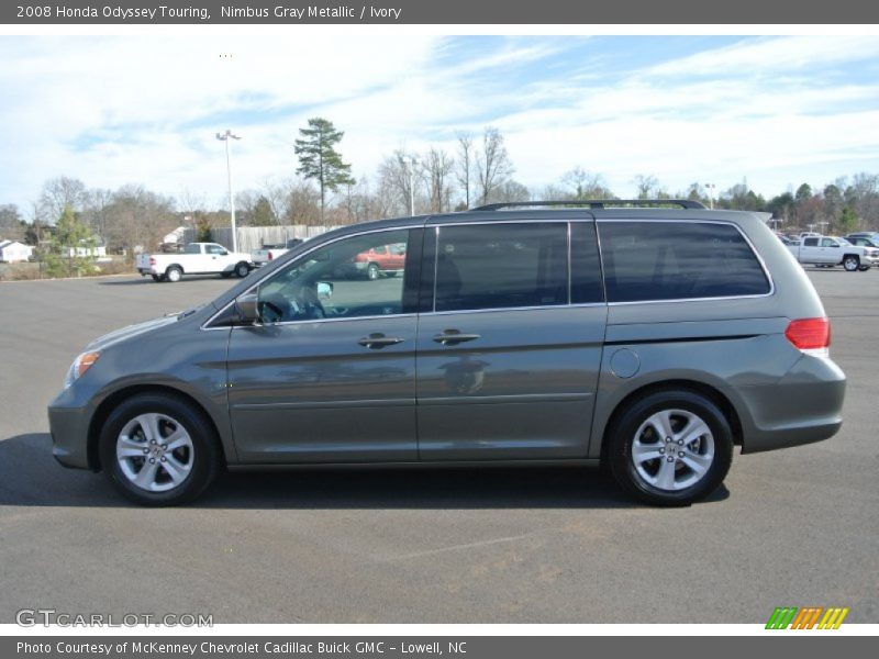 Nimbus Gray Metallic / Ivory 2008 Honda Odyssey Touring