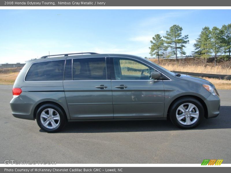 Nimbus Gray Metallic / Ivory 2008 Honda Odyssey Touring