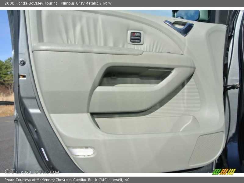 Nimbus Gray Metallic / Ivory 2008 Honda Odyssey Touring