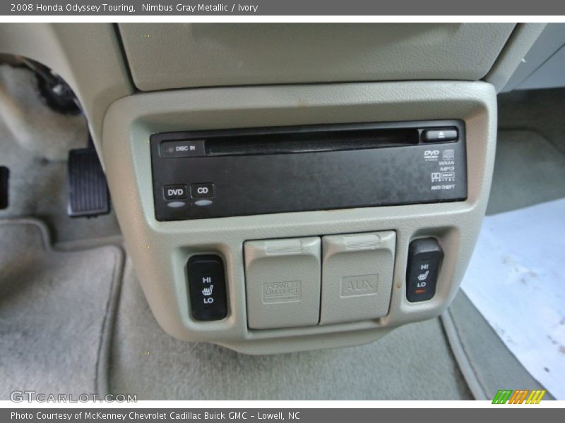 Nimbus Gray Metallic / Ivory 2008 Honda Odyssey Touring
