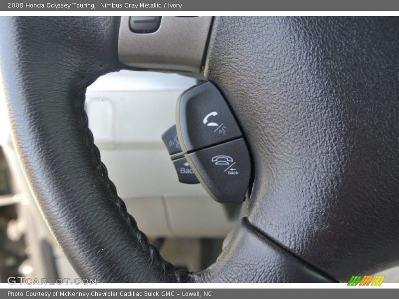 Nimbus Gray Metallic / Ivory 2008 Honda Odyssey Touring