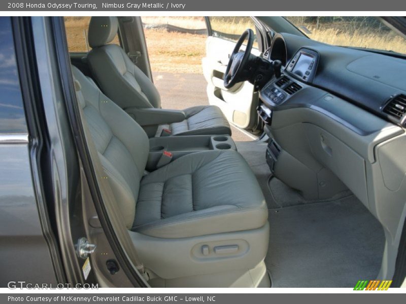 Nimbus Gray Metallic / Ivory 2008 Honda Odyssey Touring