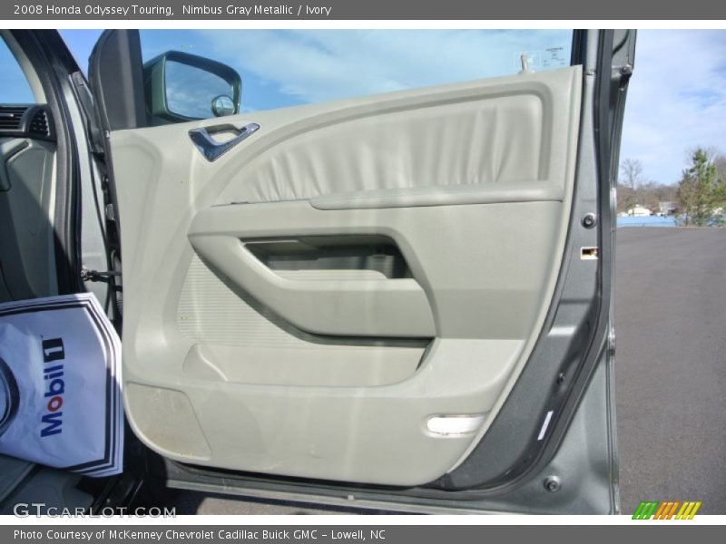 Nimbus Gray Metallic / Ivory 2008 Honda Odyssey Touring
