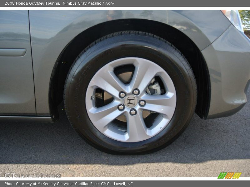Nimbus Gray Metallic / Ivory 2008 Honda Odyssey Touring