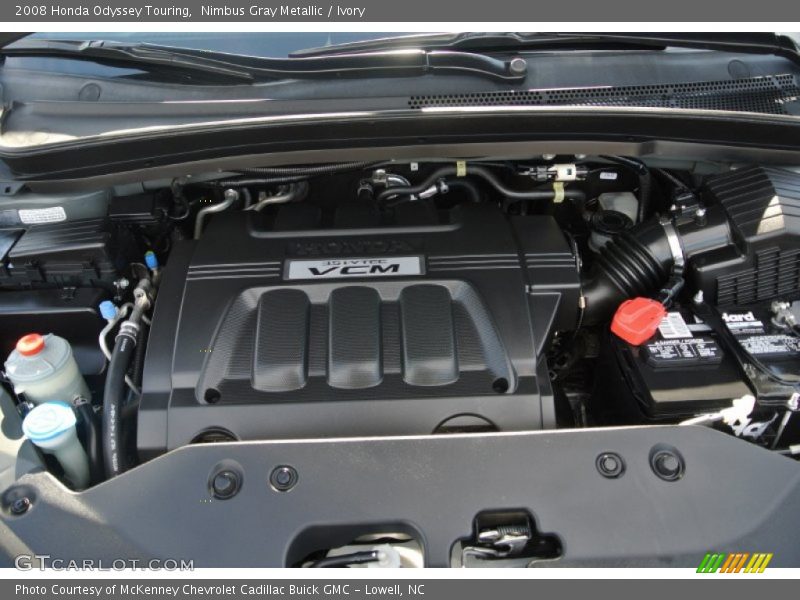 Nimbus Gray Metallic / Ivory 2008 Honda Odyssey Touring