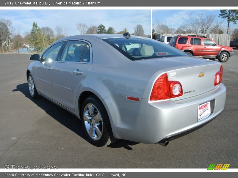 Silver Ice Metallic / Titanium 2012 Chevrolet Malibu LT