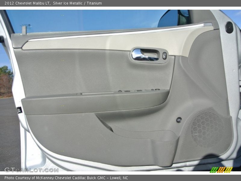 Silver Ice Metallic / Titanium 2012 Chevrolet Malibu LT