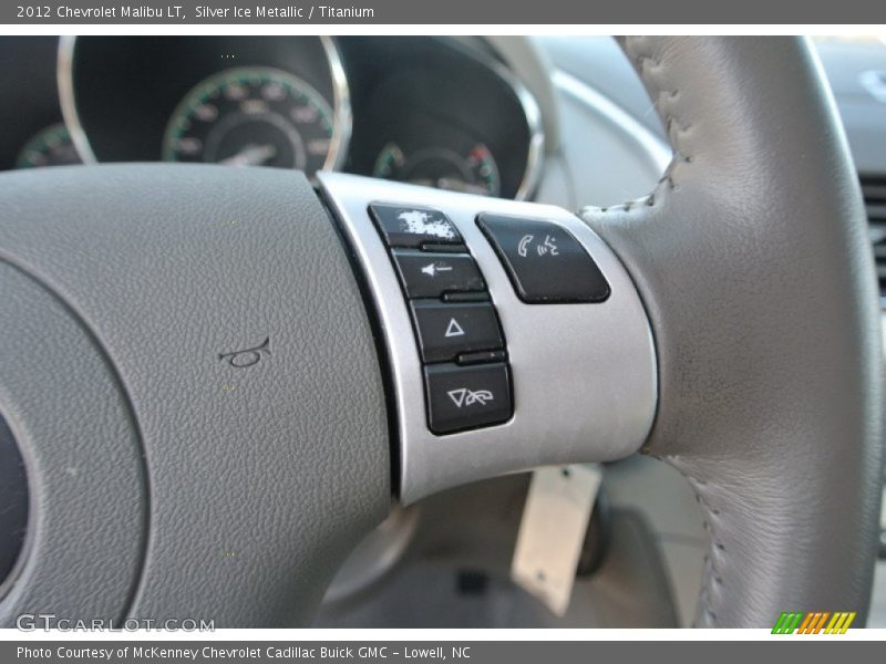 Silver Ice Metallic / Titanium 2012 Chevrolet Malibu LT