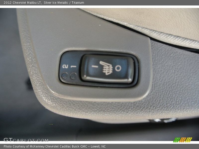 Silver Ice Metallic / Titanium 2012 Chevrolet Malibu LT