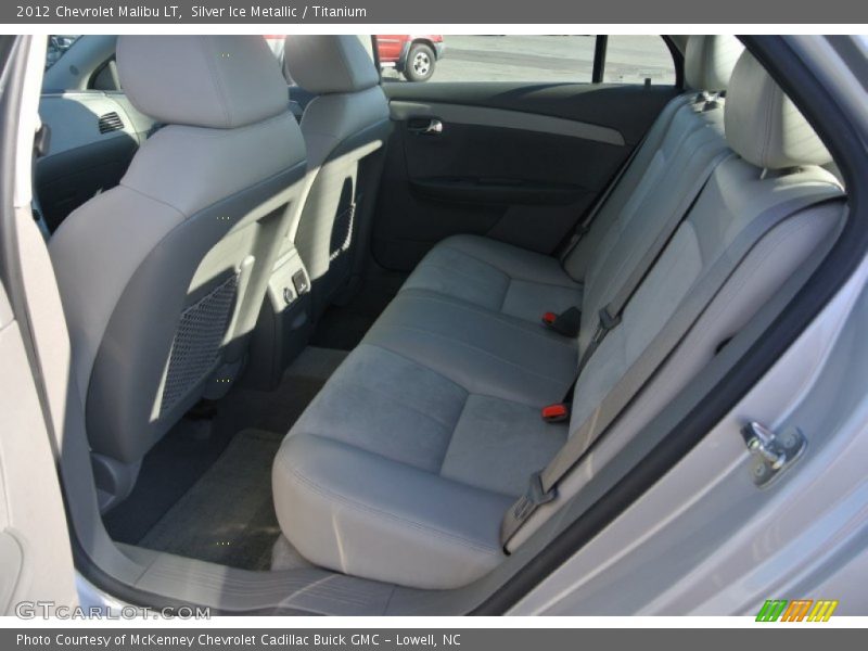 Silver Ice Metallic / Titanium 2012 Chevrolet Malibu LT