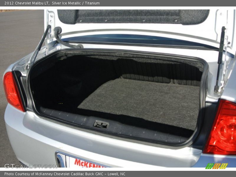 Silver Ice Metallic / Titanium 2012 Chevrolet Malibu LT