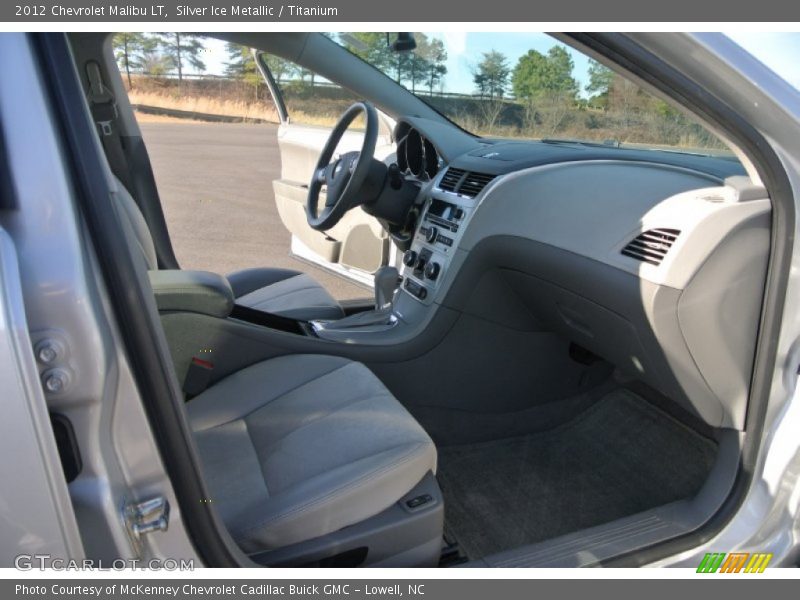 Silver Ice Metallic / Titanium 2012 Chevrolet Malibu LT
