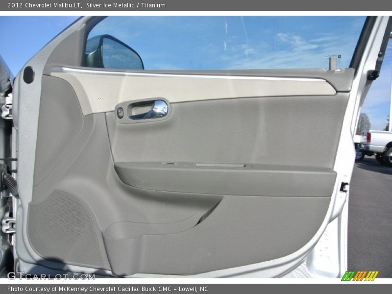 Silver Ice Metallic / Titanium 2012 Chevrolet Malibu LT