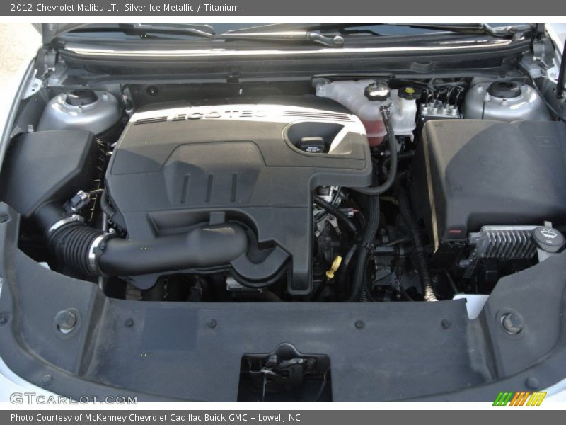Silver Ice Metallic / Titanium 2012 Chevrolet Malibu LT