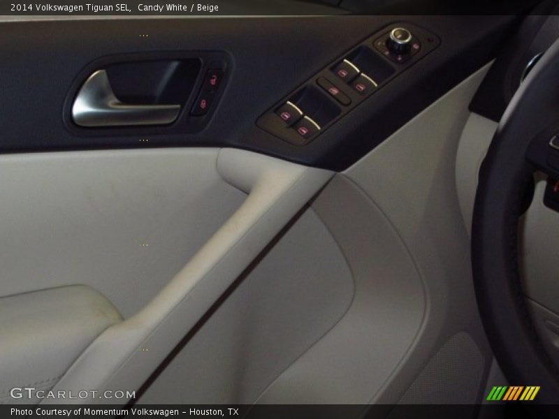 Candy White / Beige 2014 Volkswagen Tiguan SEL