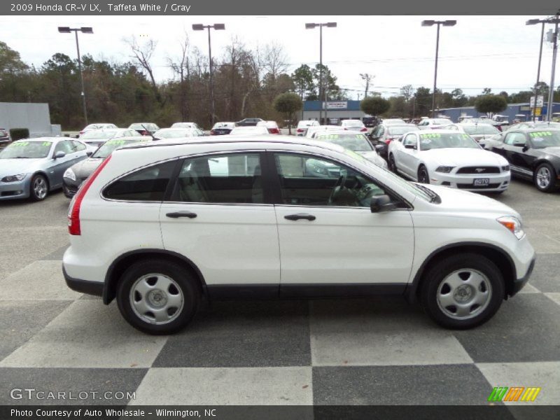 Taffeta White / Gray 2009 Honda CR-V LX