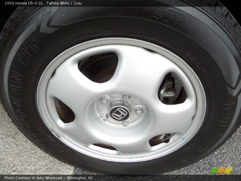 Taffeta White / Gray 2009 Honda CR-V LX