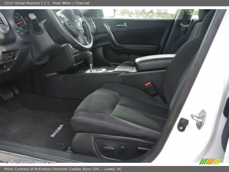 Pearl White / Charcoal 2013 Nissan Maxima 3.5 S