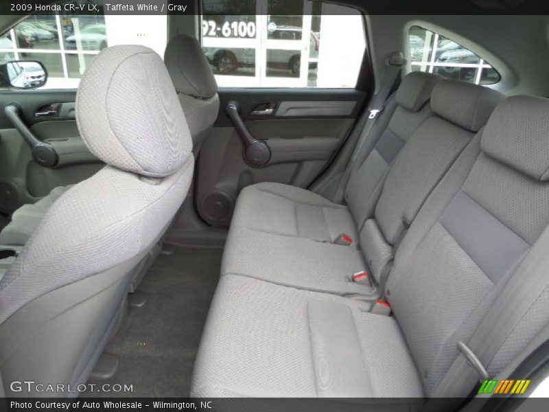 Taffeta White / Gray 2009 Honda CR-V LX