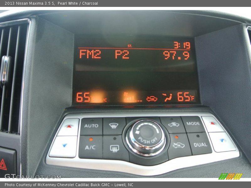 Pearl White / Charcoal 2013 Nissan Maxima 3.5 S