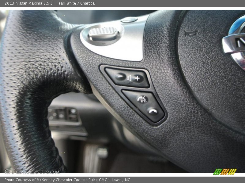 Pearl White / Charcoal 2013 Nissan Maxima 3.5 S