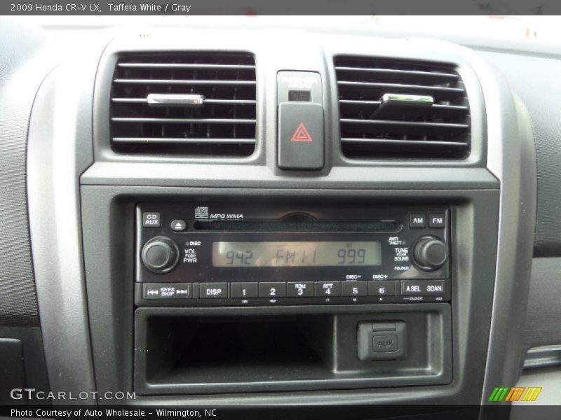 Taffeta White / Gray 2009 Honda CR-V LX