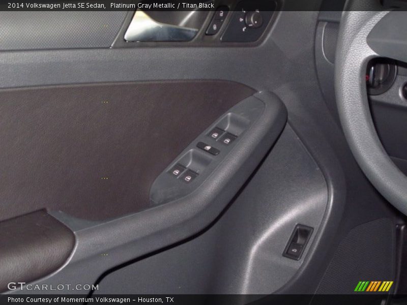 Platinum Gray Metallic / Titan Black 2014 Volkswagen Jetta SE Sedan