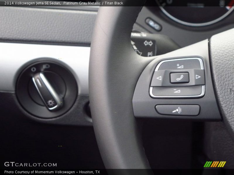 Platinum Gray Metallic / Titan Black 2014 Volkswagen Jetta SE Sedan