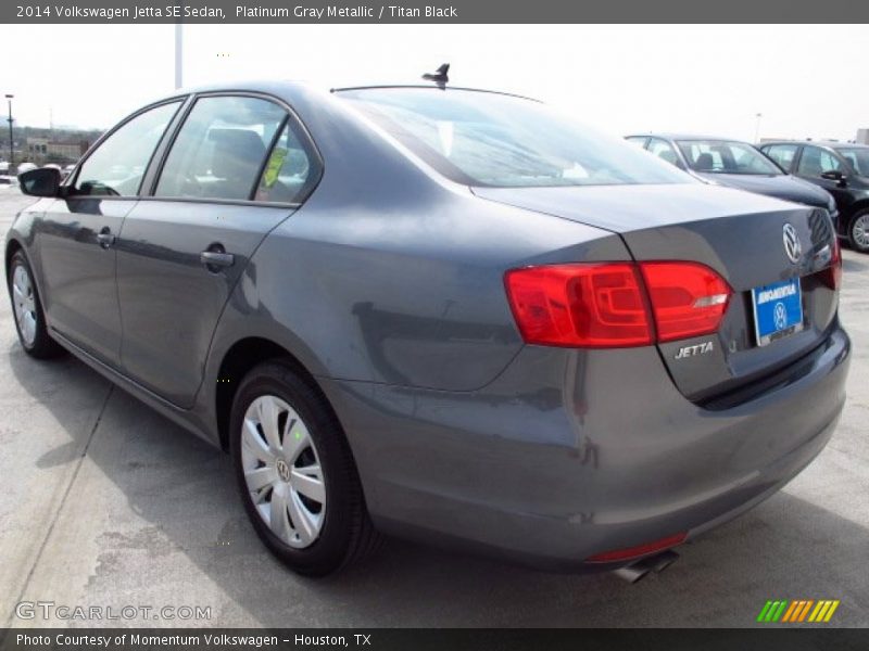 Platinum Gray Metallic / Titan Black 2014 Volkswagen Jetta SE Sedan