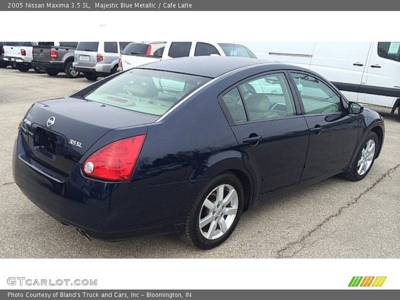 Majestic Blue Metallic / Cafe Latte 2005 Nissan Maxima 3.5 SL