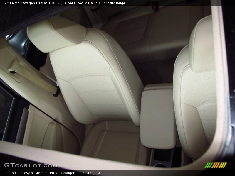 Opera Red Metallic / Cornsilk Beige 2014 Volkswagen Passat 1.8T SE