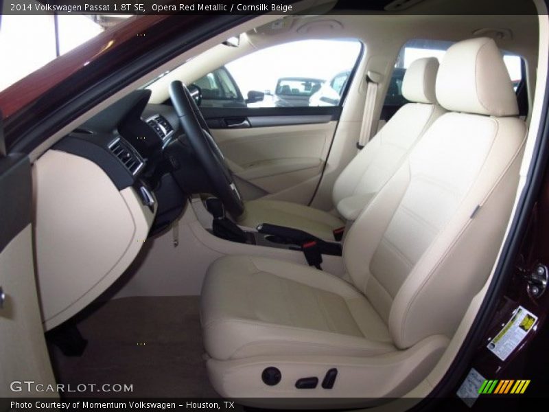 Opera Red Metallic / Cornsilk Beige 2014 Volkswagen Passat 1.8T SE