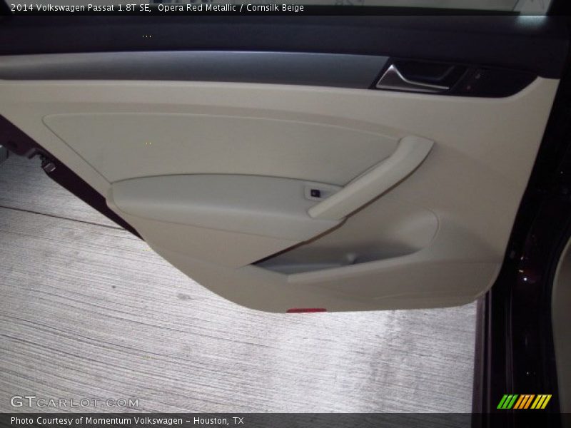 Opera Red Metallic / Cornsilk Beige 2014 Volkswagen Passat 1.8T SE