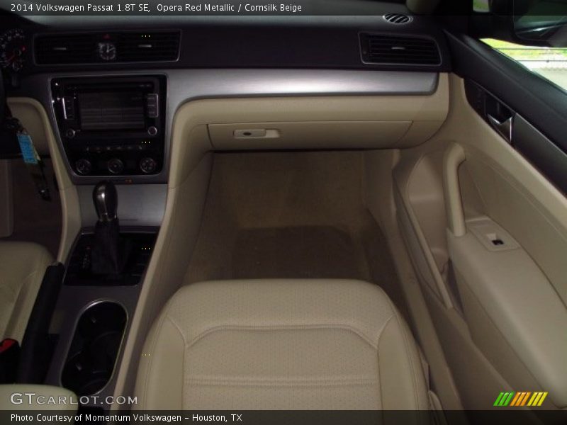 Opera Red Metallic / Cornsilk Beige 2014 Volkswagen Passat 1.8T SE