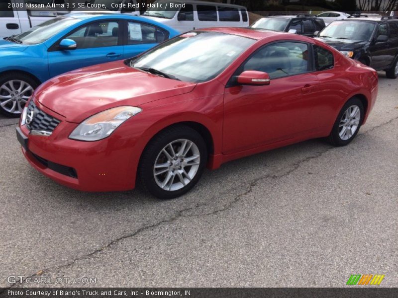 Code Red Metallic / Blond 2008 Nissan Altima 3.5 SE Coupe