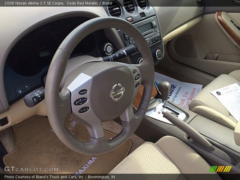 Code Red Metallic / Blond 2008 Nissan Altima 3.5 SE Coupe