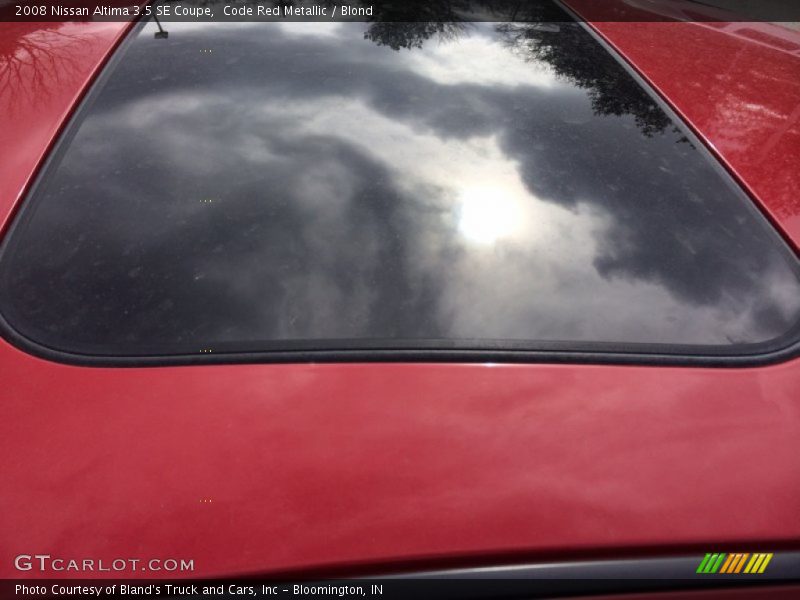 Code Red Metallic / Blond 2008 Nissan Altima 3.5 SE Coupe